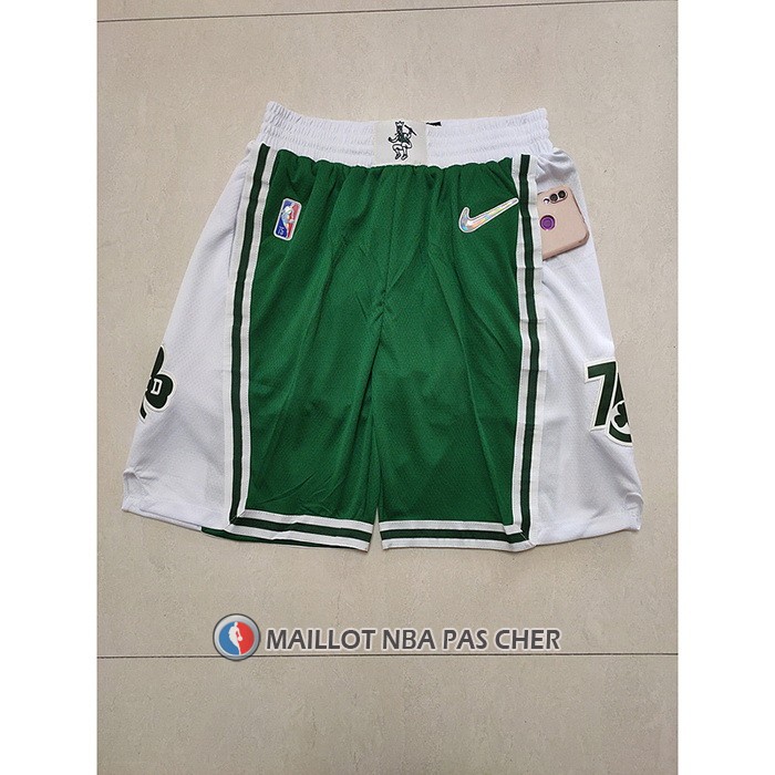 Short Boston Celtics Ville 2021-22 Vert